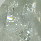 Polished Quartz Crystal Point with Phantoms and Rainbows