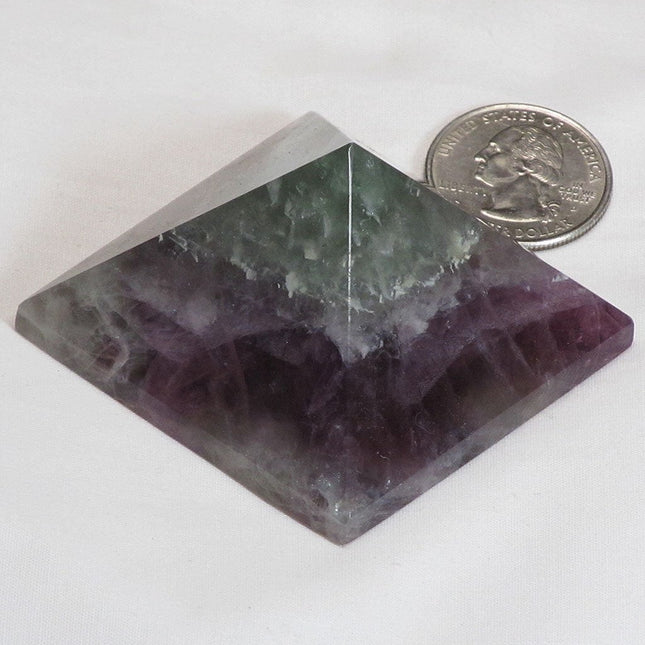 Polished Fluorite Pyramid