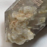 Smoky Quartz Crystal Double Terminated Point with Dolomite Included