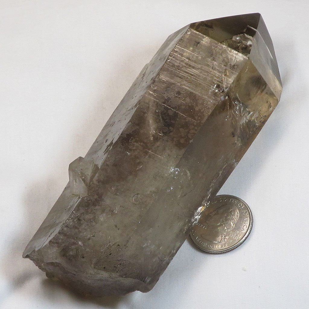 Larger Smoky Quartz Crystal Point with Penetrator