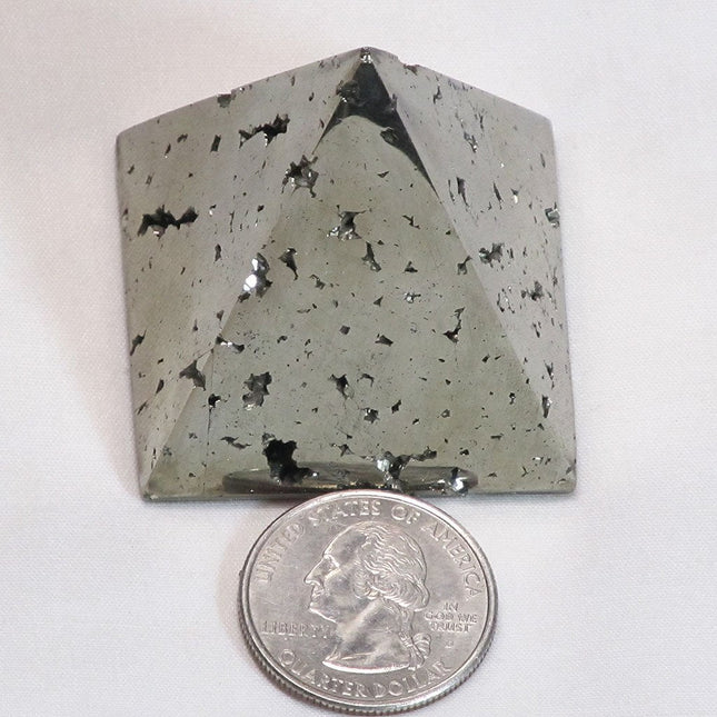 Polished Pyrite Pyramid