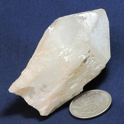 Candle Quartz Crystal Point from Madagascar