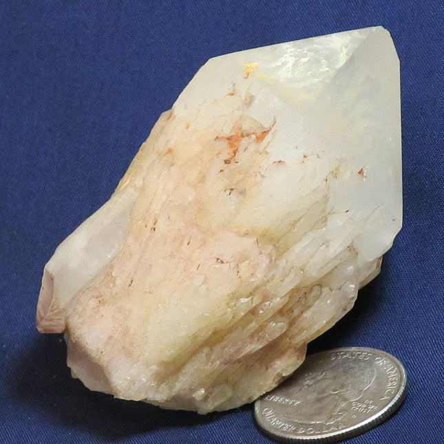 Candle Quartz Crystal Point from Madagascar