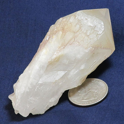 Candle Quartz Crystal Point from Madagascar