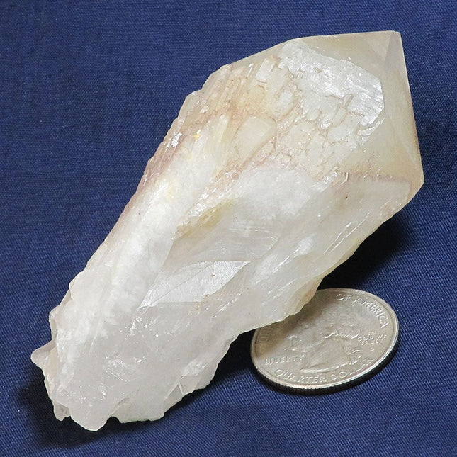 Candle Quartz Crystal Point from Madagascar