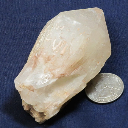 Candle Quartz Crystal Point from Madagascar