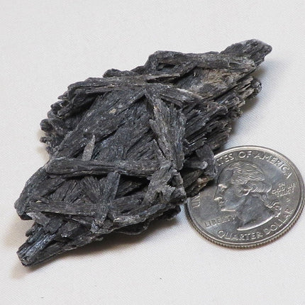Black Kyanite Fan from Brazil