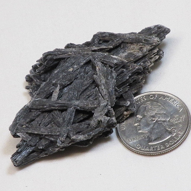 Black Kyanite Fan from Brazil