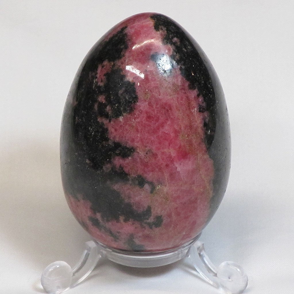 Polished Rhodonite Egg