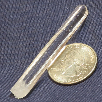 Colombian Singing Lemurian Quartz Crystal Point