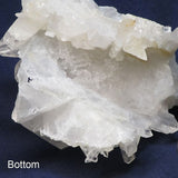 Arkansas Quartz Crystal Cluster with Square Back