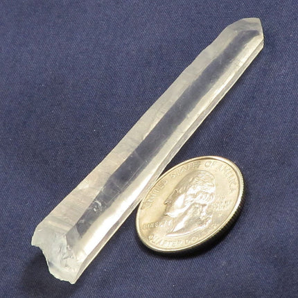 Laser Wand Quartz Crystal Point from Diamantina Mine in Brazil