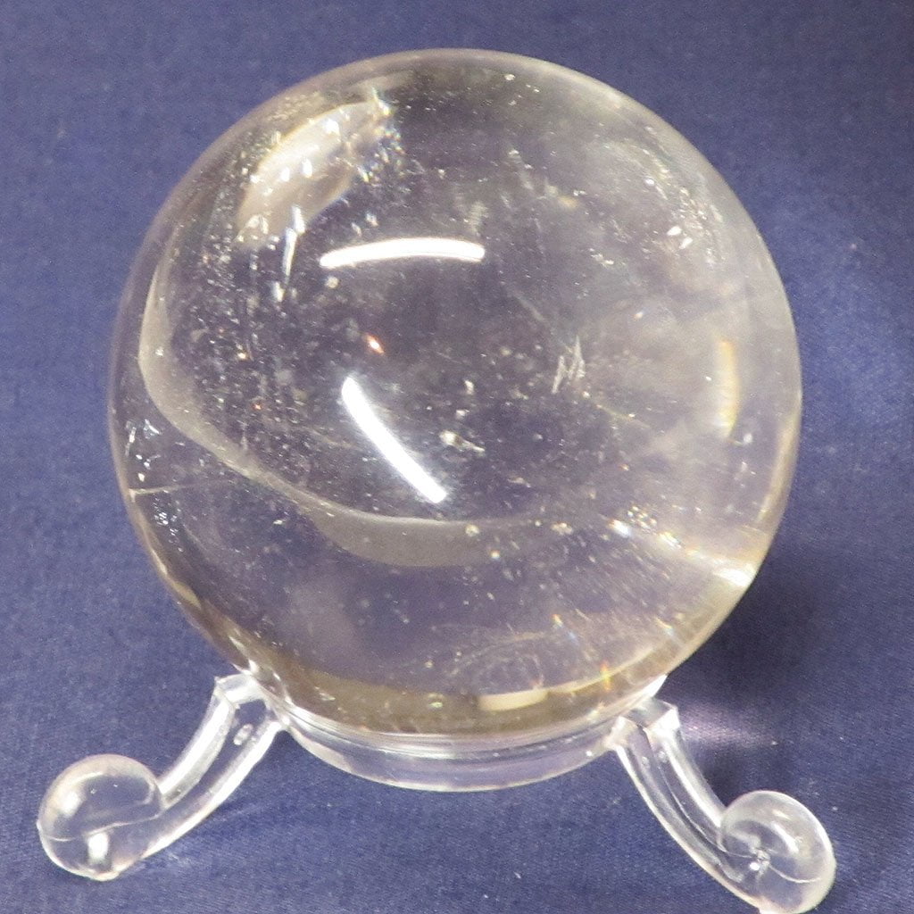 Polished Quartz Crystal Sphere Ball