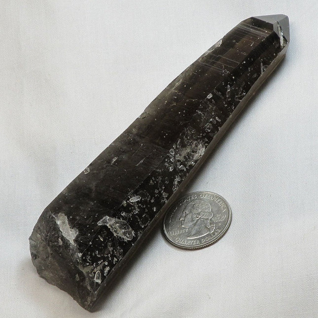 Smoky Quartz Crystal Point from Brazil