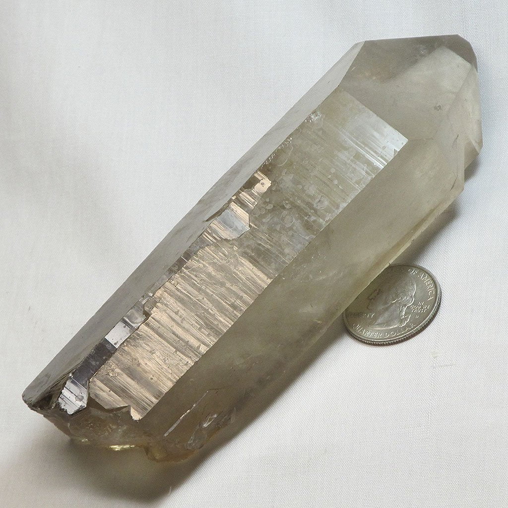 Smoky Quartz Crystal Point from Brazil