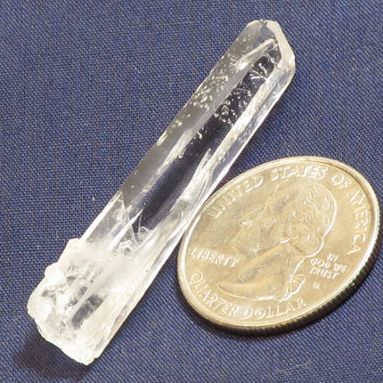 Colombian Singing Lemurian Quartz Crystal Point