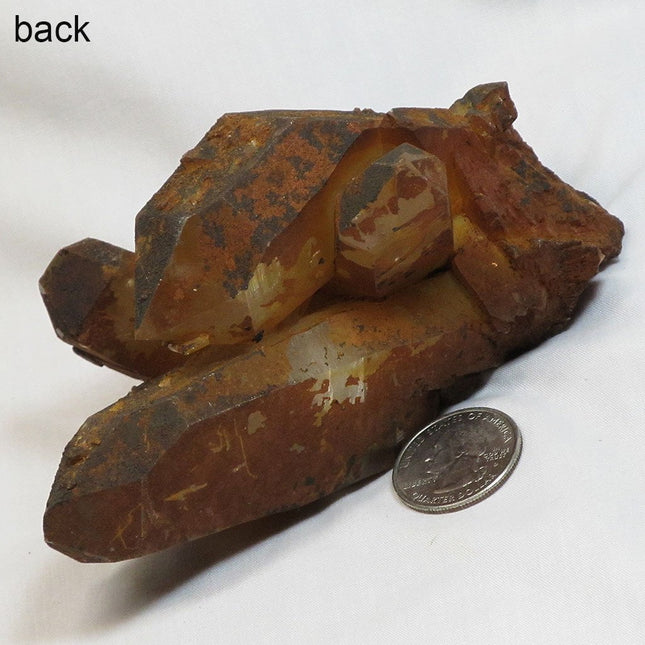 Natural Uncleaned Arkansas Quartz Crystal Cluster