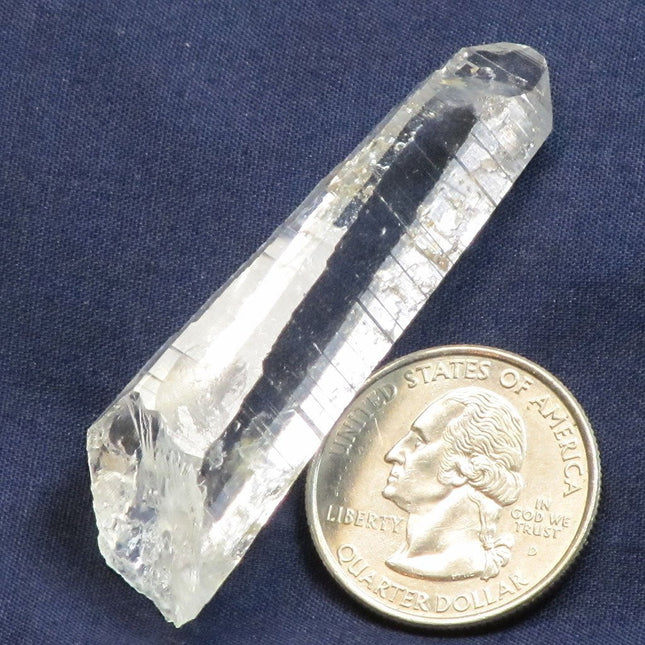 Colombian Singing Lemurian Quartz Crystal Point