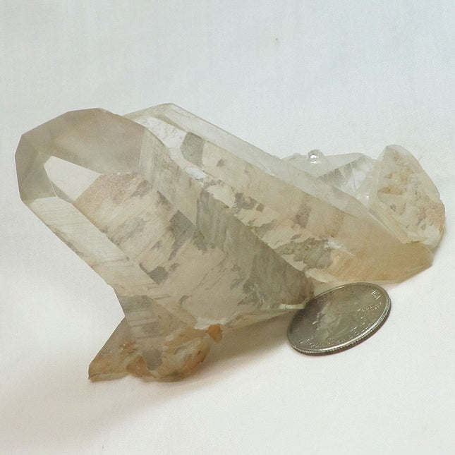 Pink Lemurian Seed Quartz Crystal Cluster