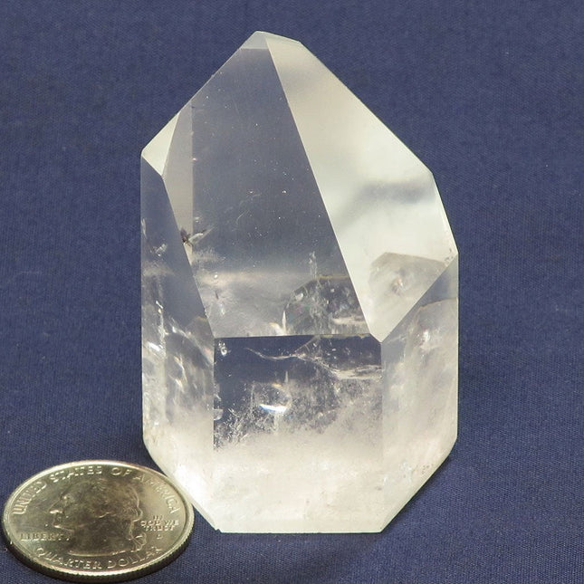 Polished Clear Quartz Crystal Point