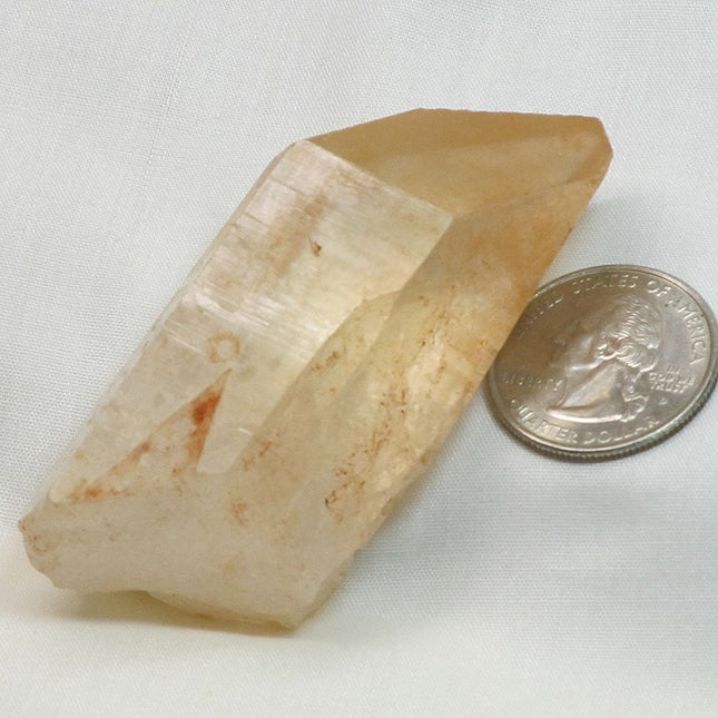 Tangerine Quartz Crystal Point