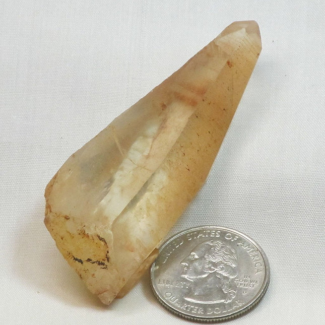 Tangerine Quartz Crystal Point