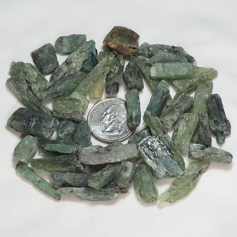1/4 Lb. Rare Green Kyanite Pieces from Tanzania