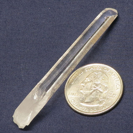 Colombian Singing Lemurian Quartz Crystal Point