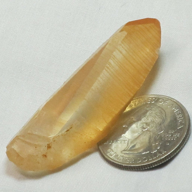 Tangerine Quartz Crystal Point | Blue Moon Crystals & Jewelry