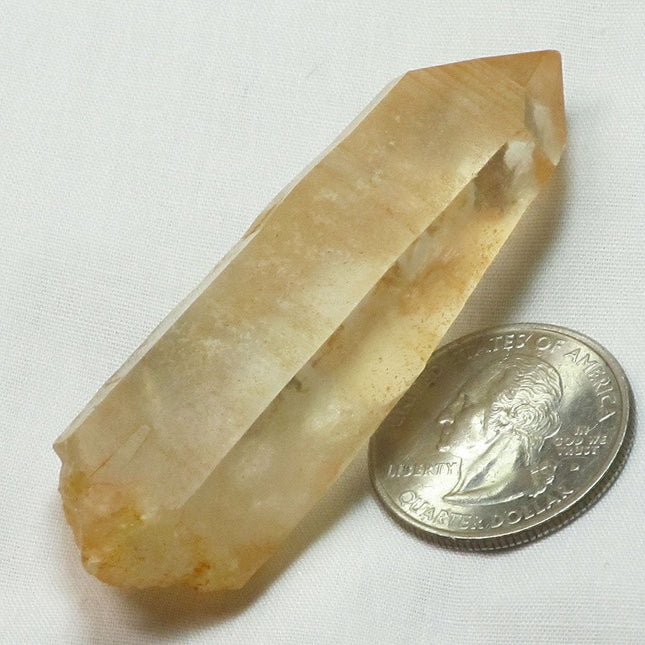 Tangerine Quartz Crystal Point | Blue Moon Crystals & Jewelry