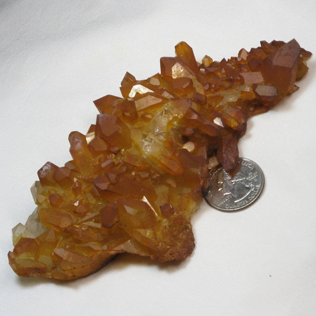 Arkansas Uncleaned Quartz Crystal Cluster Rainbow Iridescence