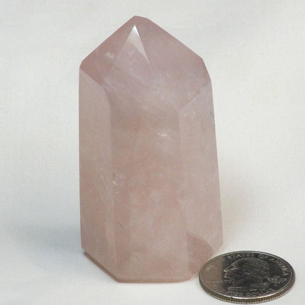 Polished Rose Quartz Point | Blue Moon Crystals & Jewelry