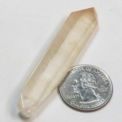 Tangerine Quartz Crystal Tabby Point | Blue Moon Crystals