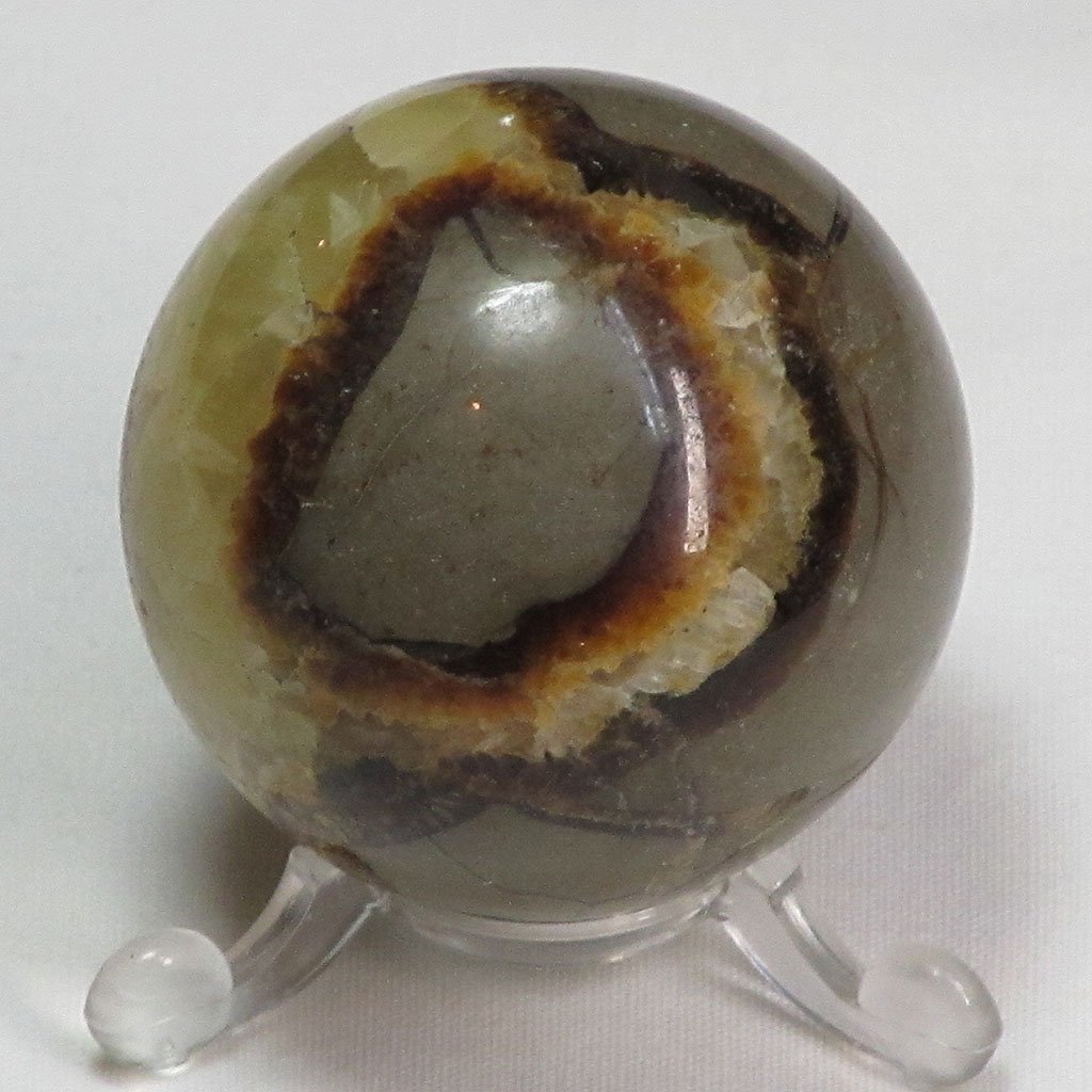 Polished Septarian Nodule Sphere | Blue Moon Crystals & Jewelry