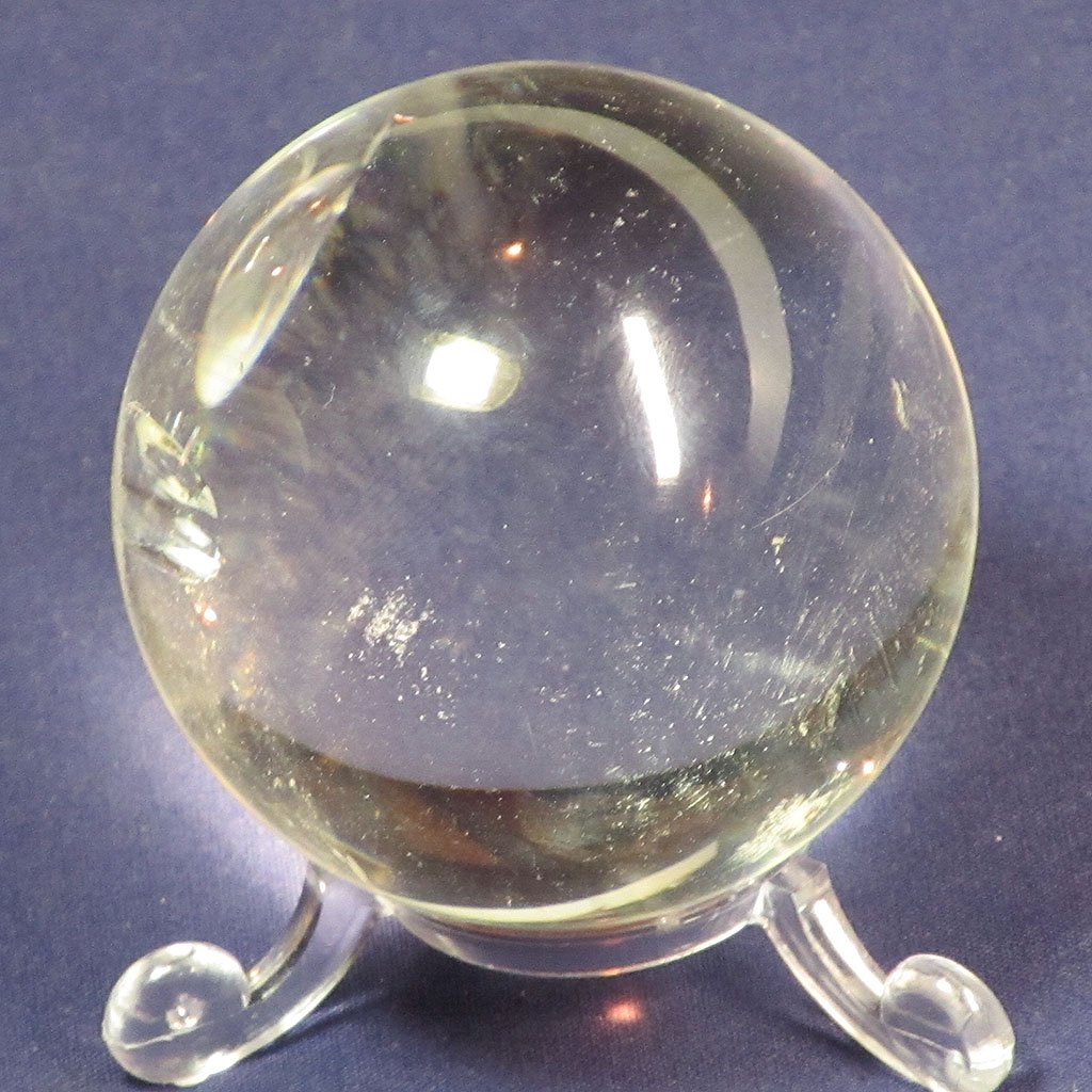 Polished Clear Quartz Sphere | Blue Moon Crystals & Jewelry