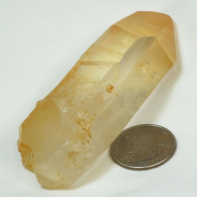 Tangerine Quartz Crystal Double Terminated/ET Point