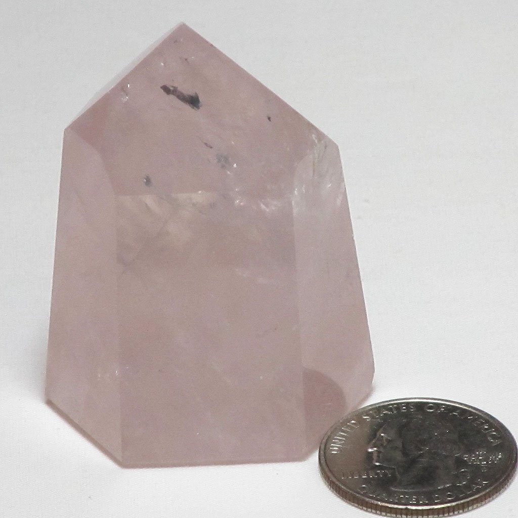 Polished Rose Quartz Point | Blue Moon Crystals & Jewelry