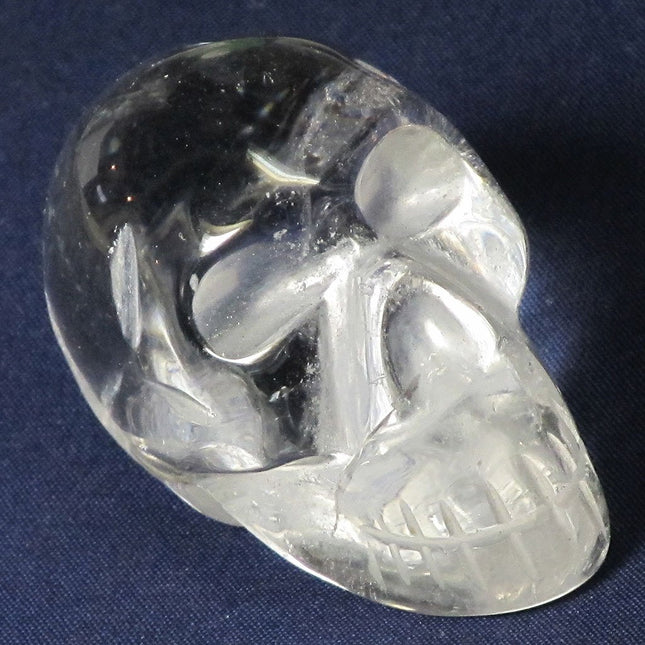 Hand Carved Clear Quartz Skull | Blue Moon Crystals & Jewelry