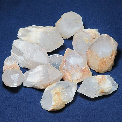 10 Candle Quartz Crystal Points | Blue Moon Crystals & Jewelry