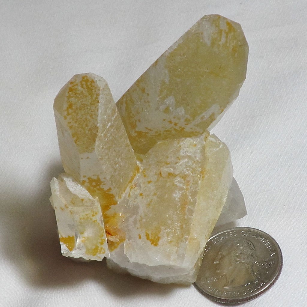 Lemon Healer Quartz Crystal Cluster | Blue Moon Crystals