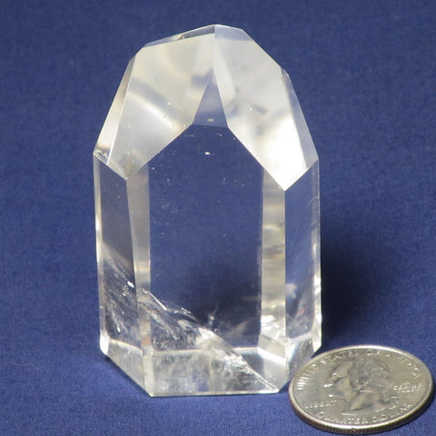 Polished Clear Quartz Crystal Transmitter Point