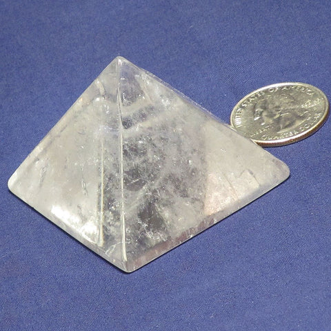 Polished Clear Quartz Pyramid | Blue Moon Crystals & Jewelry