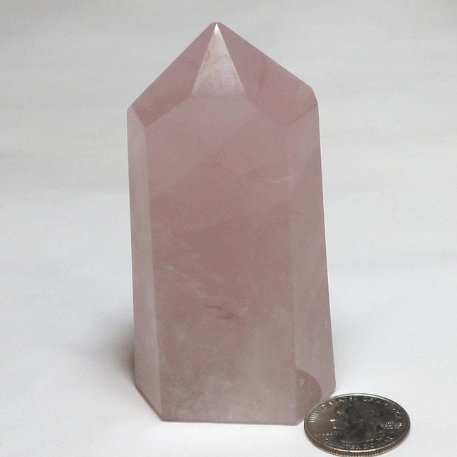 Polished Rose Quartz Point | Blue Moon Crystals & Jewelry