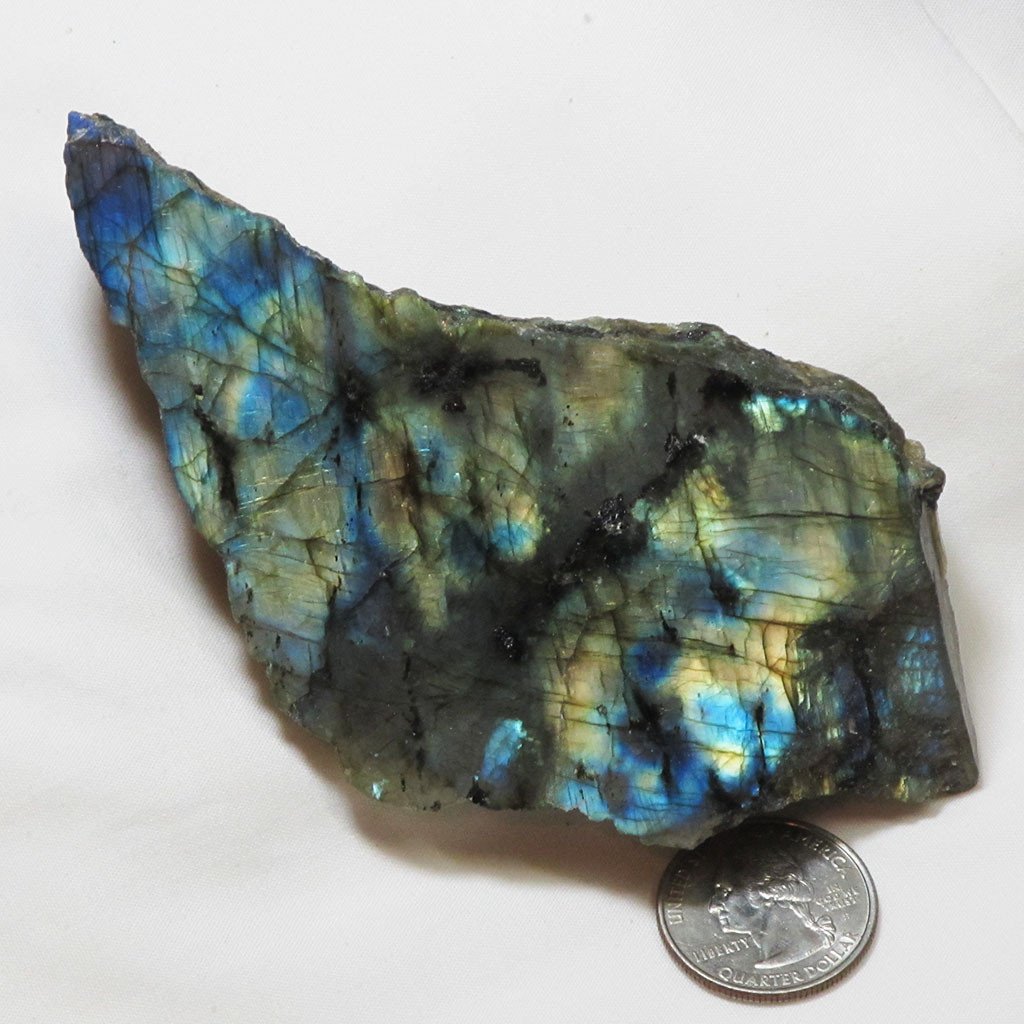 1 side Polished Labradorite | Blue Moon Crystals & Jewelry