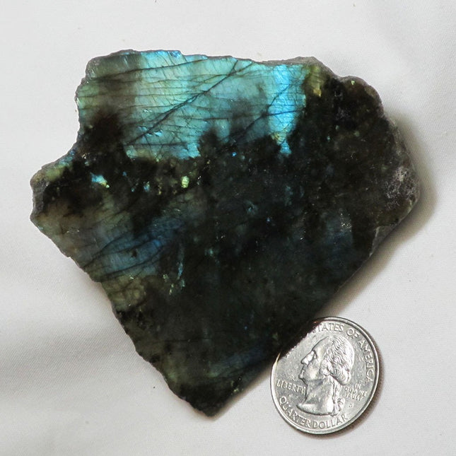 One Side Polished Labradorite