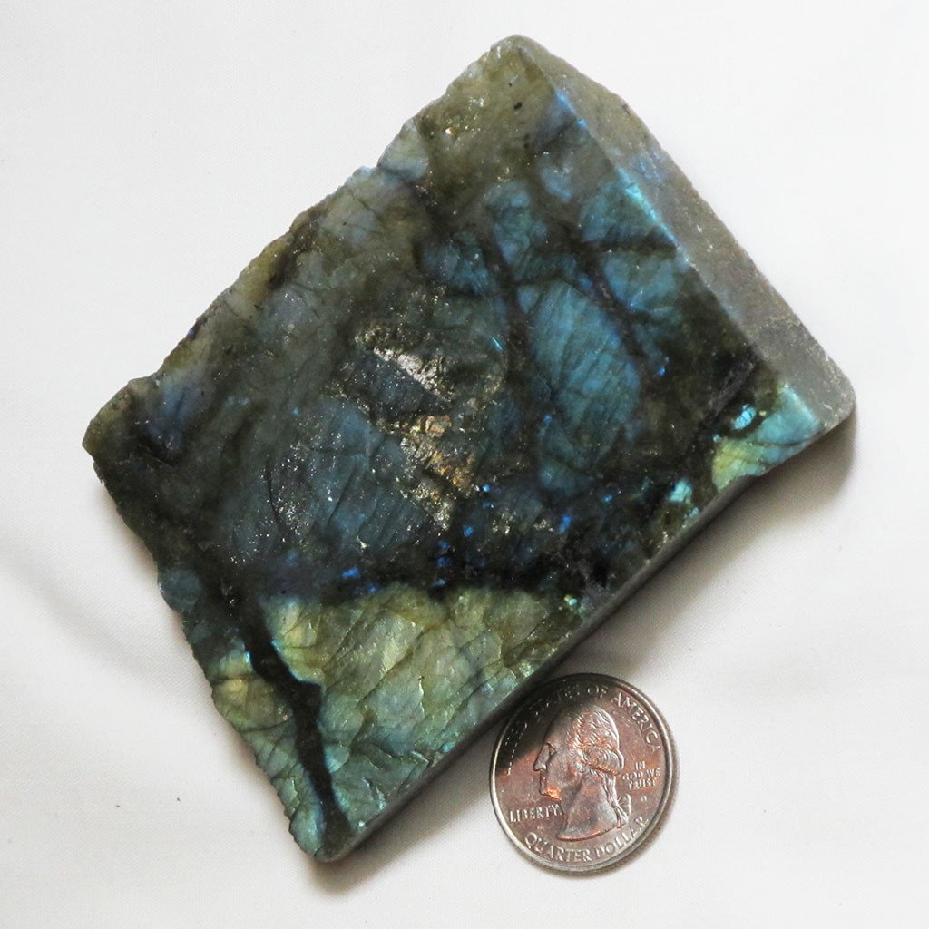 One Side Polished Labradorite | Blue Moon Crystals & Jewelry