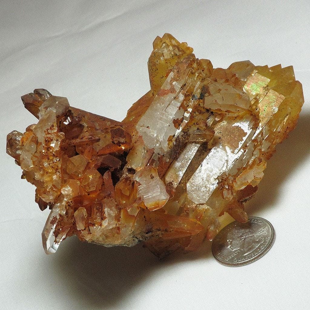 Natural Uncleaned Arkansas Quartz Crystal Cluster