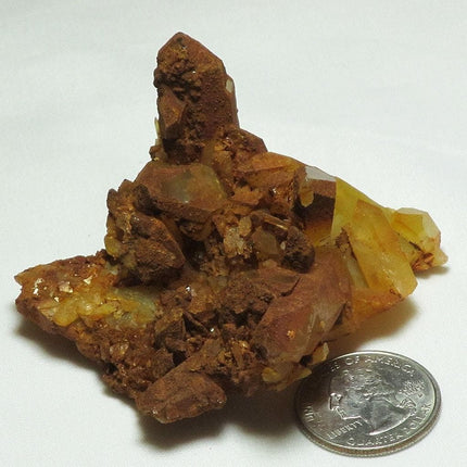 Natural Uncleaned Quartz Crystal Cluster