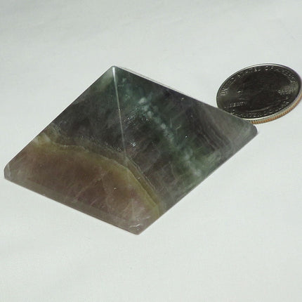 Polished Fluorite Pyramid
