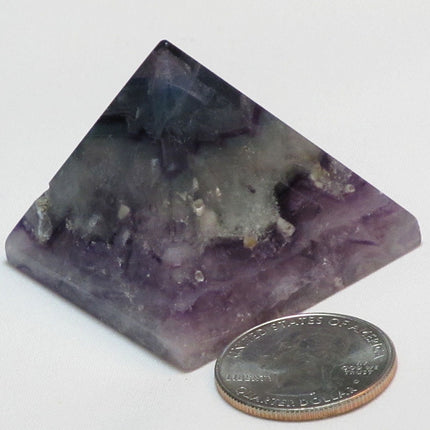 Polished Fluorite Pyramid